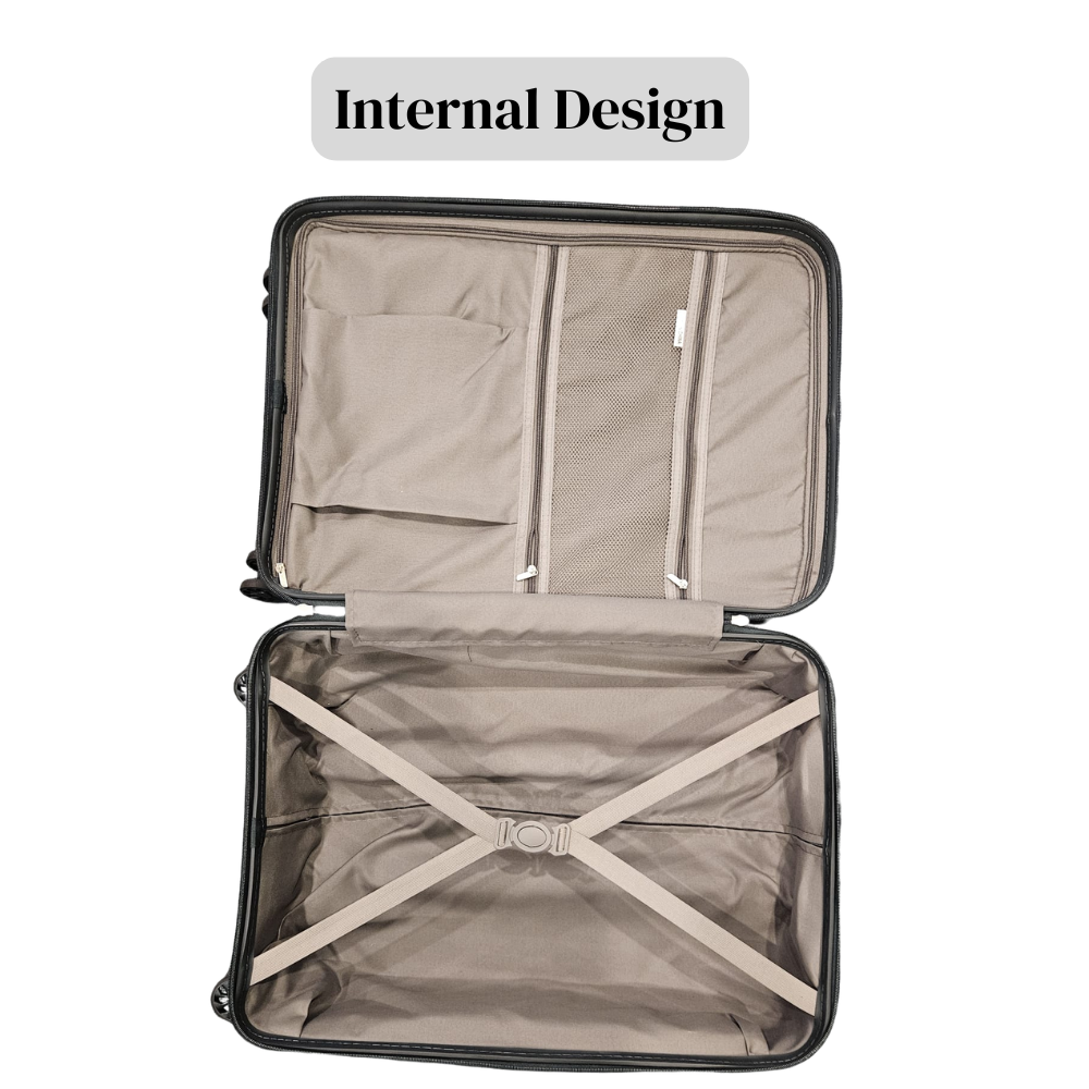 Lightweight Luggage 20" 24" 28" Fashionable Design