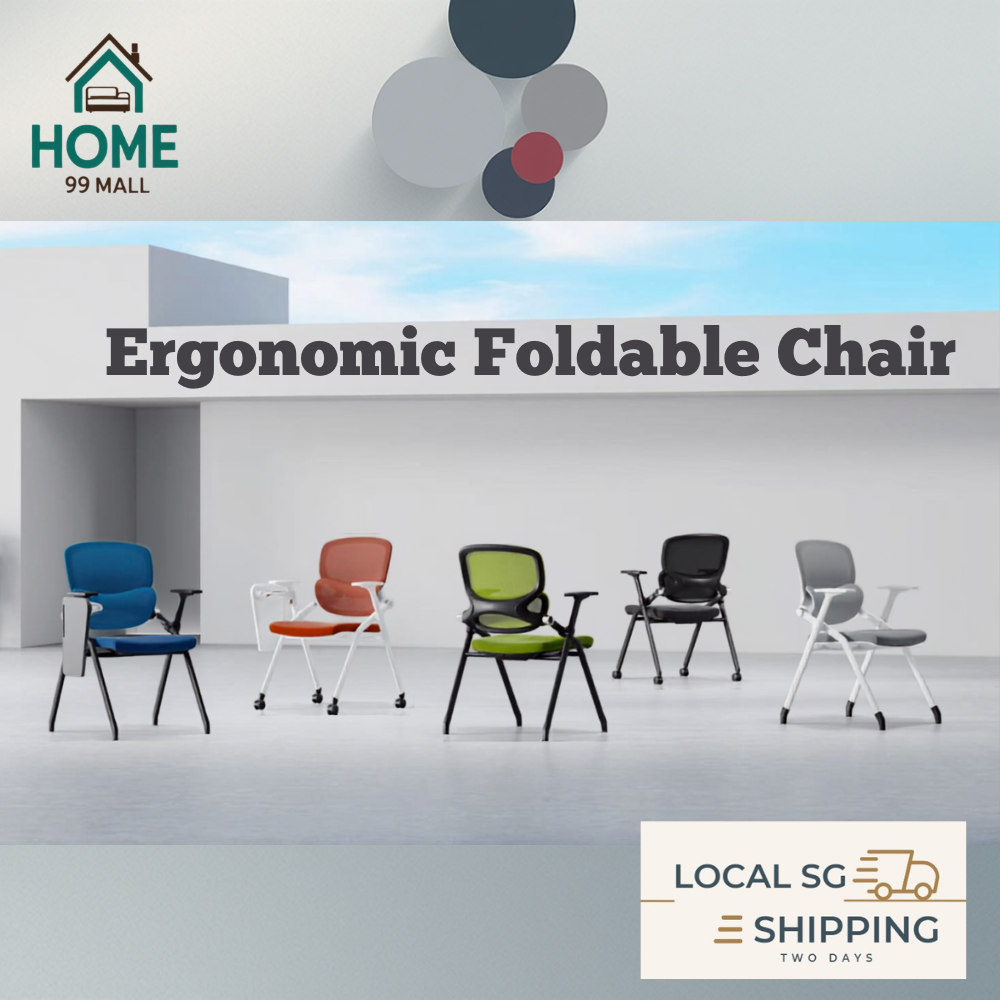 Ergonomic Foldable Training Chair