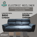 2&3 Seater Fabric Sofa Electronic Recliner
