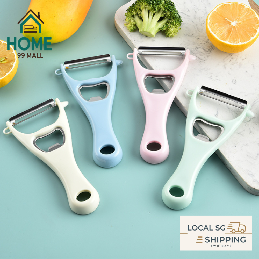 Stainless Steel Vegetable Peeler Bottle Opener