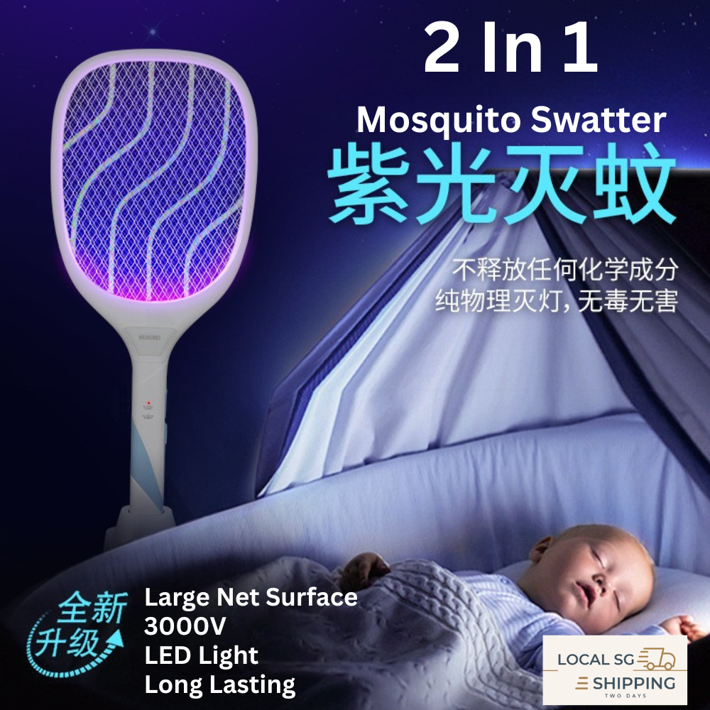 Electric Mosquito Racket - Rechargable