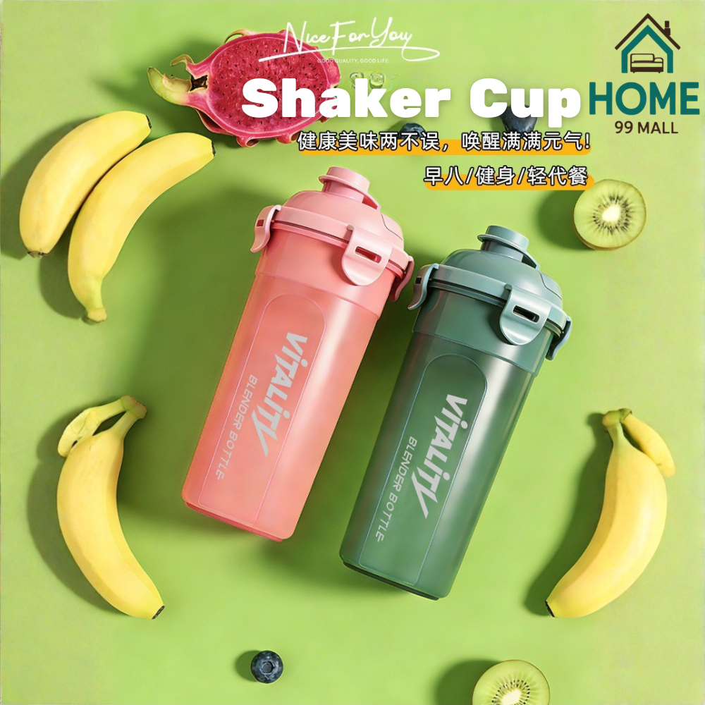 Shaker Bottle Protein and Fruit