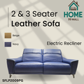 2.5 & 3 Seater Electric Recliner Leather Sofa