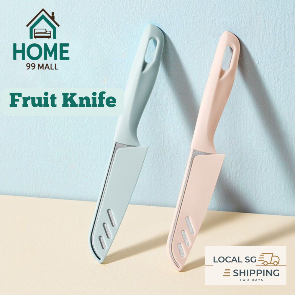Stainless Steel Fruits Vegetables Kitchen Knife with Cover