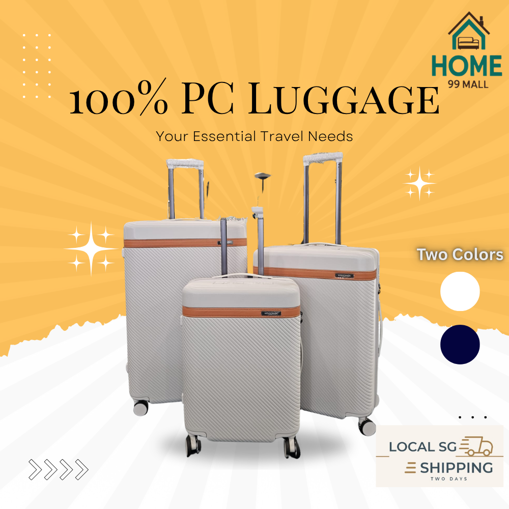 100% Polycarbonate luggage 20/24/28 inch