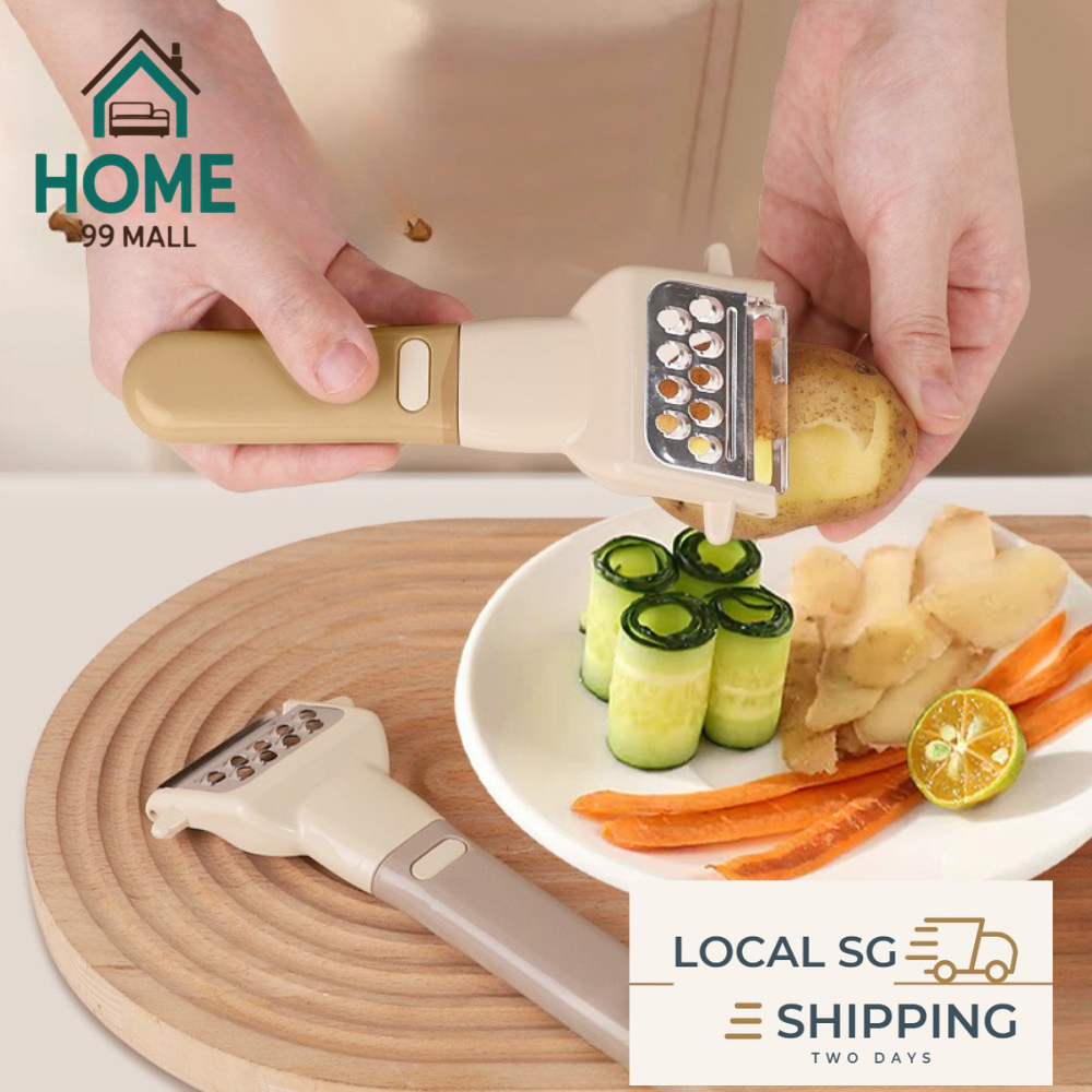 Multifunctional stainless steel fish scale grater peeler