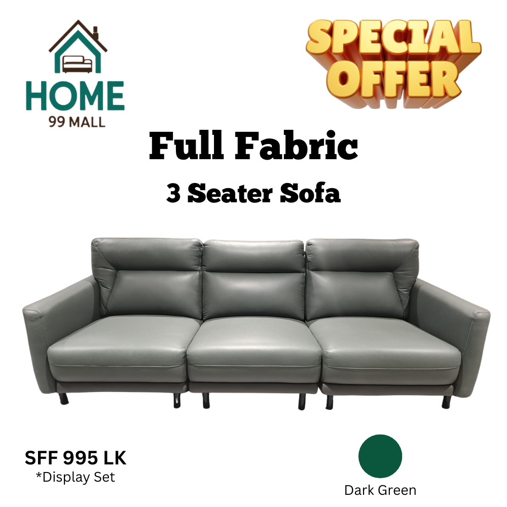 3 Seater Full Fabric Sofa