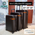 Lightweight Luggage include 3 sizes (20", 24", 28")