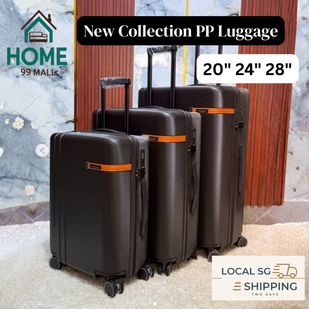 Lightweight Luggage include 3 sizes (20", 24", 28")