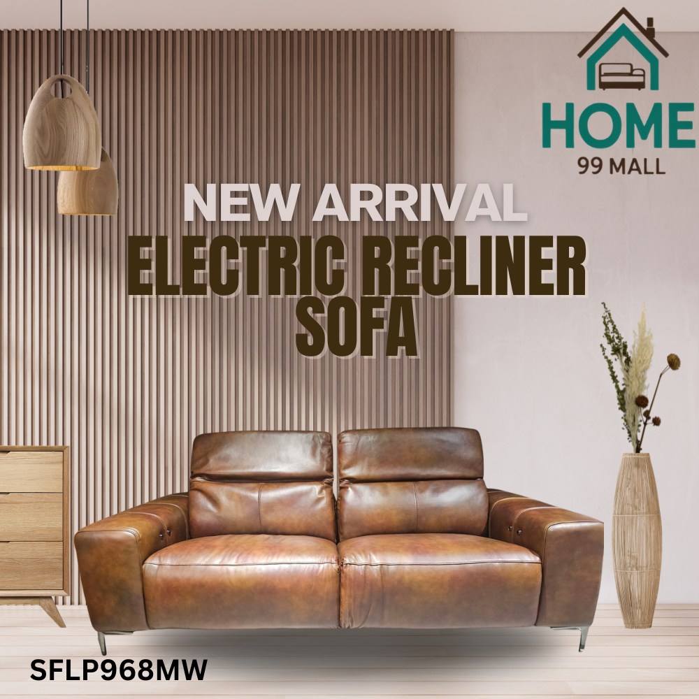 New Arrival Premium Cowhide Leather Electric Recliner (2 & 3 Seater)