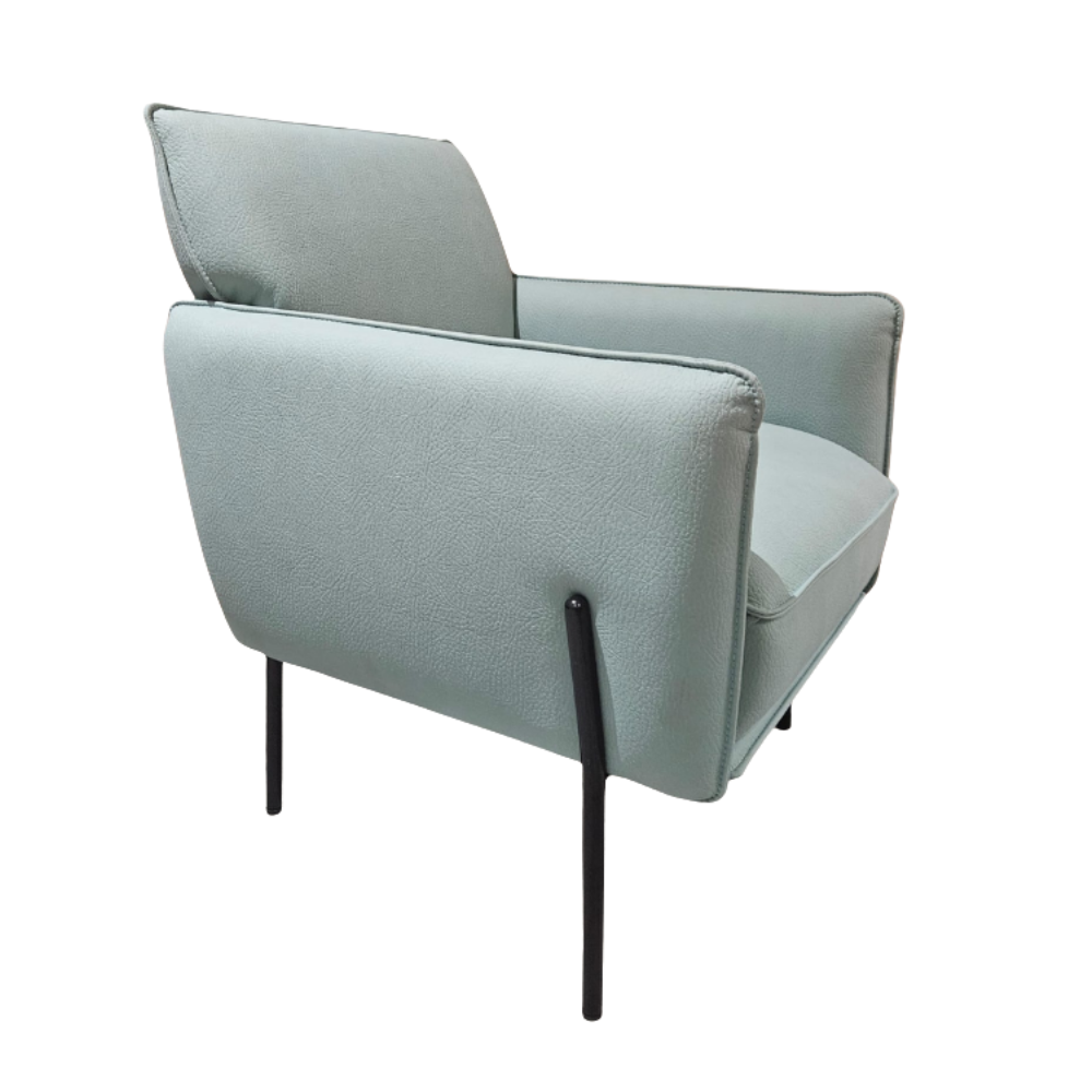 One Seater Fabric Armchair with Multi Colors