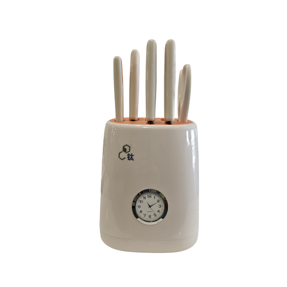 Knife set 6 pcs (5 Tools + 1 Container)