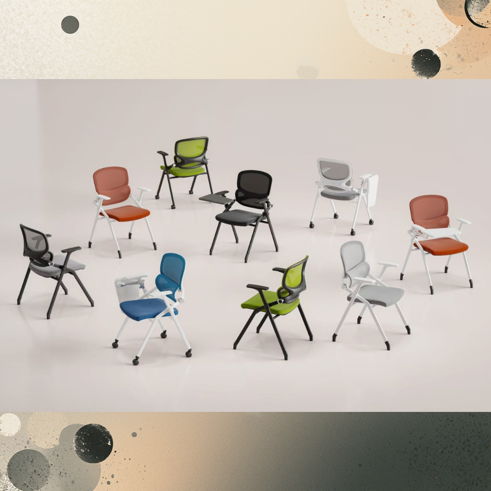 Ergonomic Foldable Training Chair