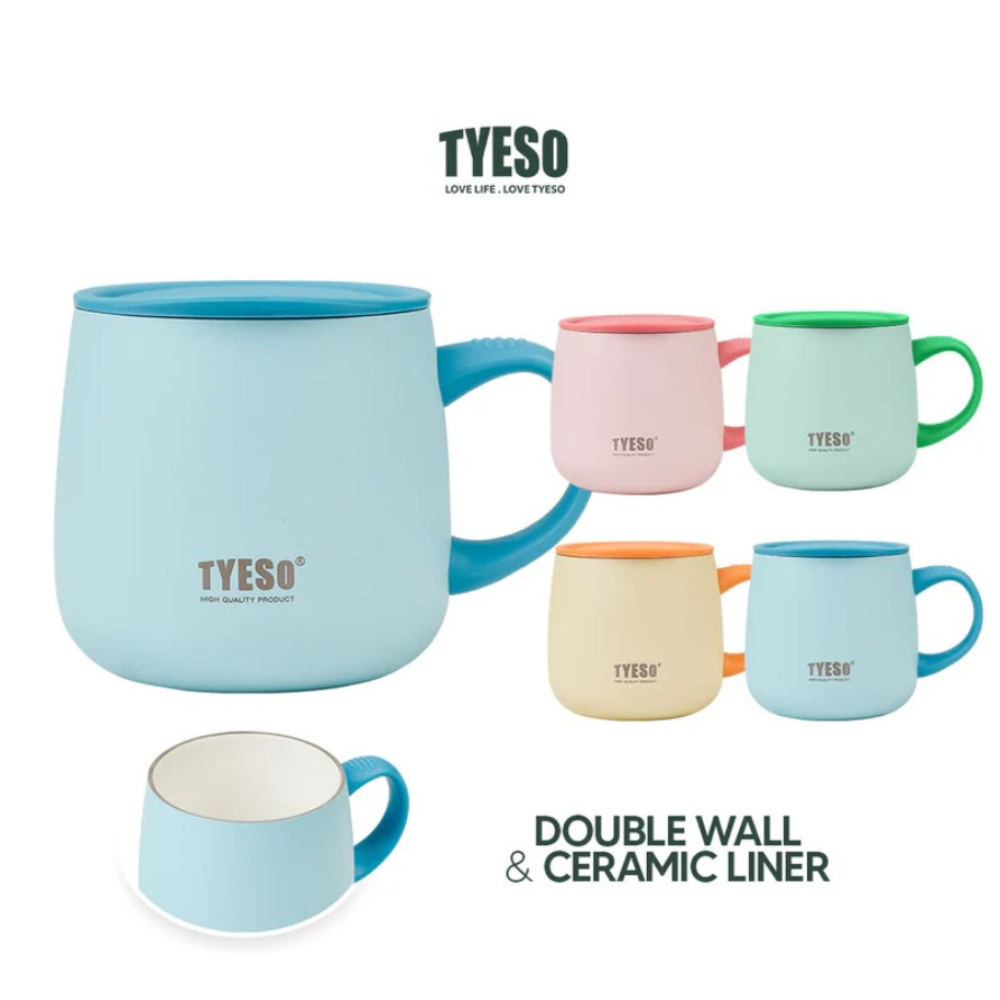 TYESO Modern Ceramic Coffee Mug 355ml
