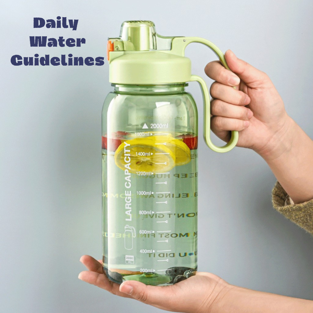 2000ml Mega Gym Water Bottle