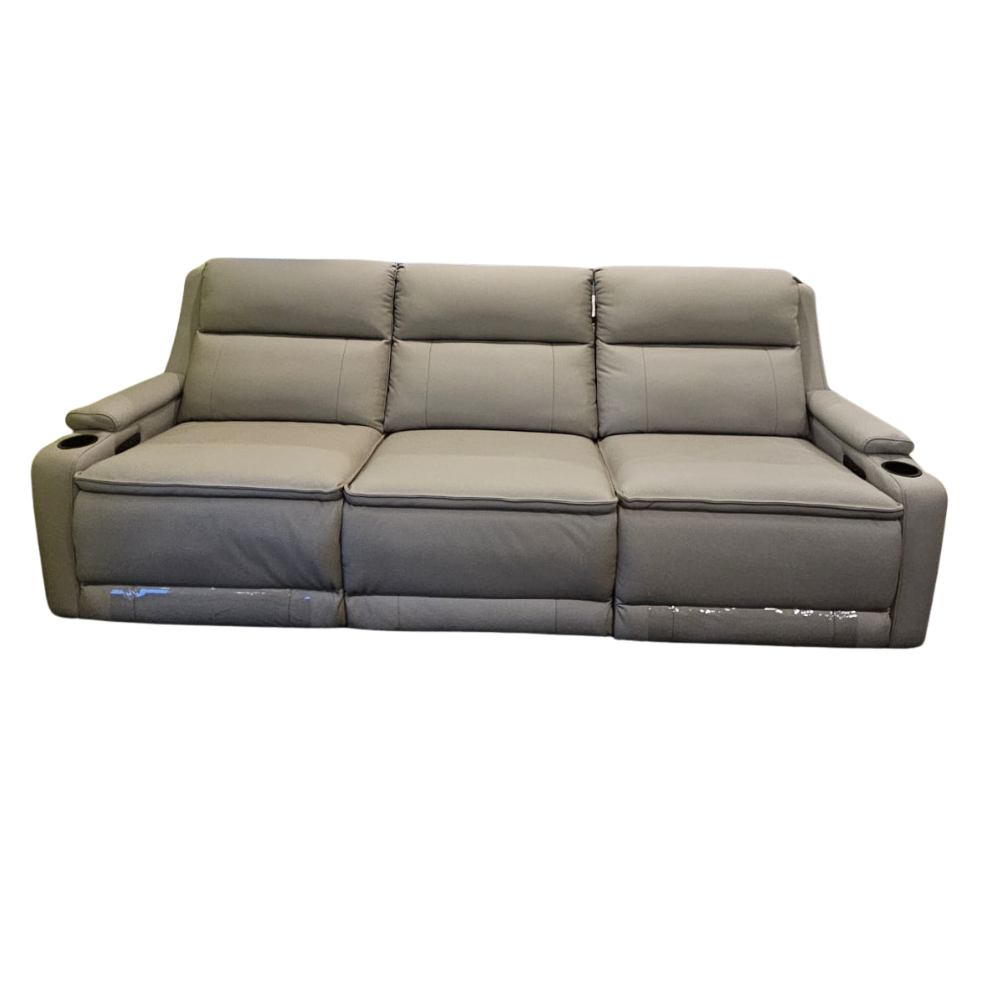 Cow Leather Recliner Sofa 1 & 3 Seaters