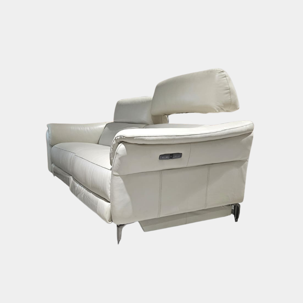 2-Seater Premium Leather Electric Recliner