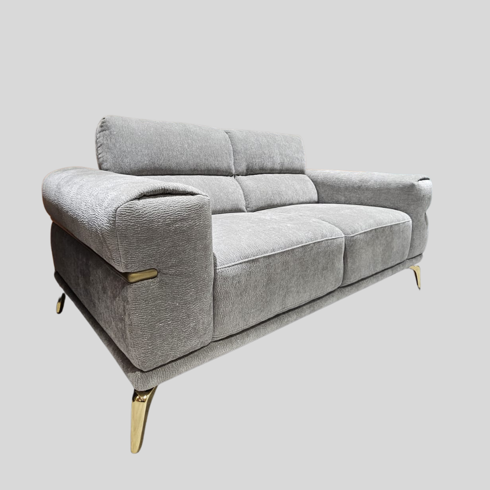 Minimalist Fabric Comfort 2-Seater Sofa