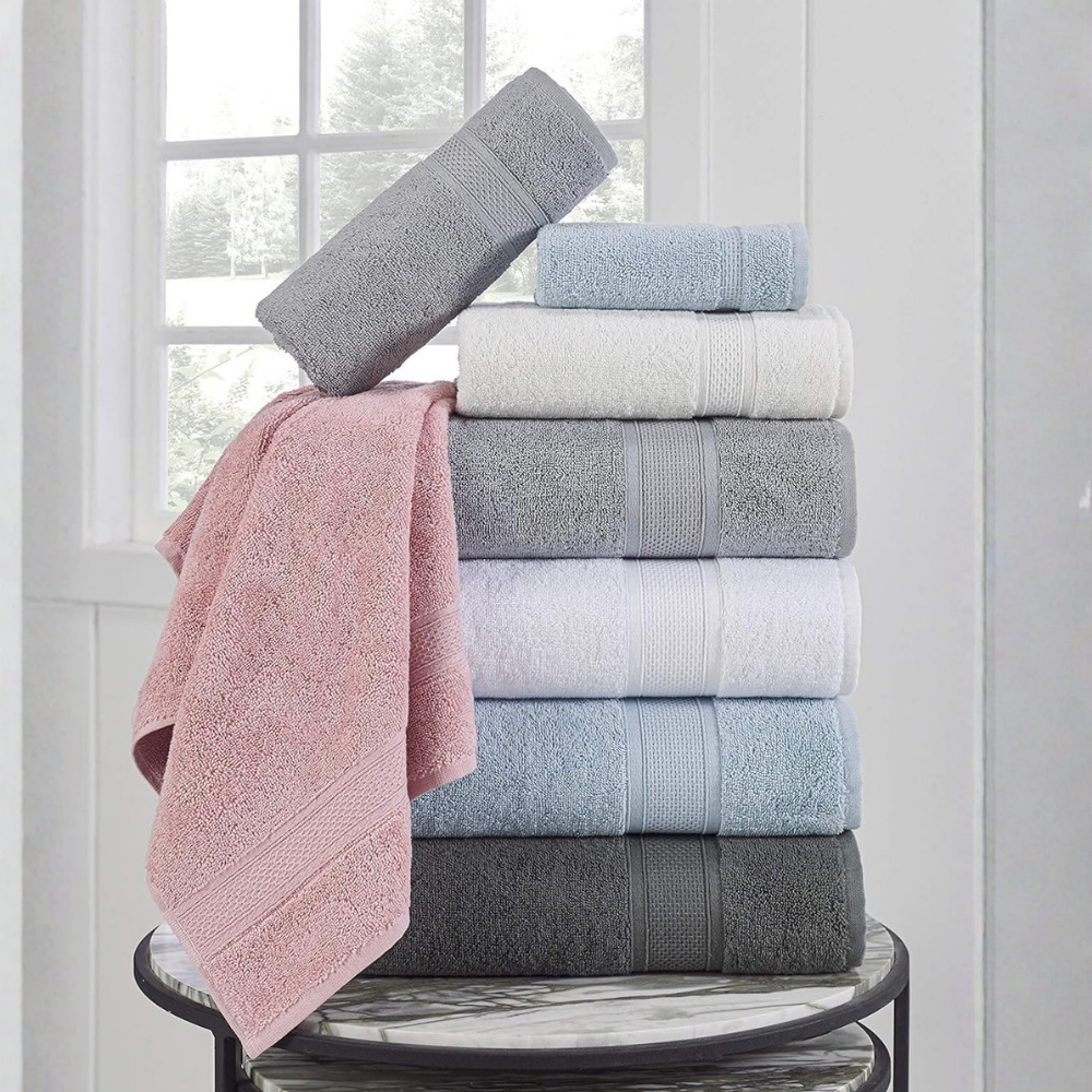 100% Premium Cotton Hand Towels and Bath Towels