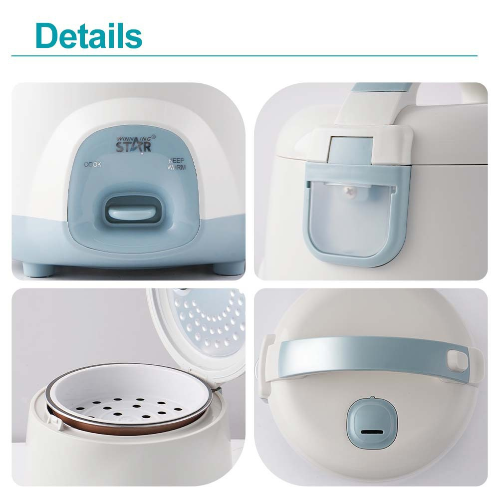2L Electric Rice Cooker Non-Stick