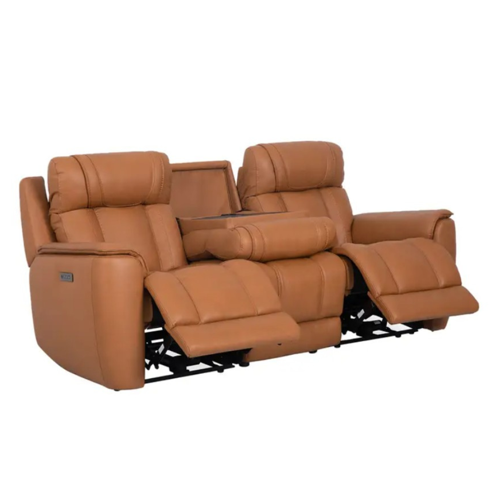 Genuine Leather Power Reclining Modular Sofa 1,2,3 Seaters