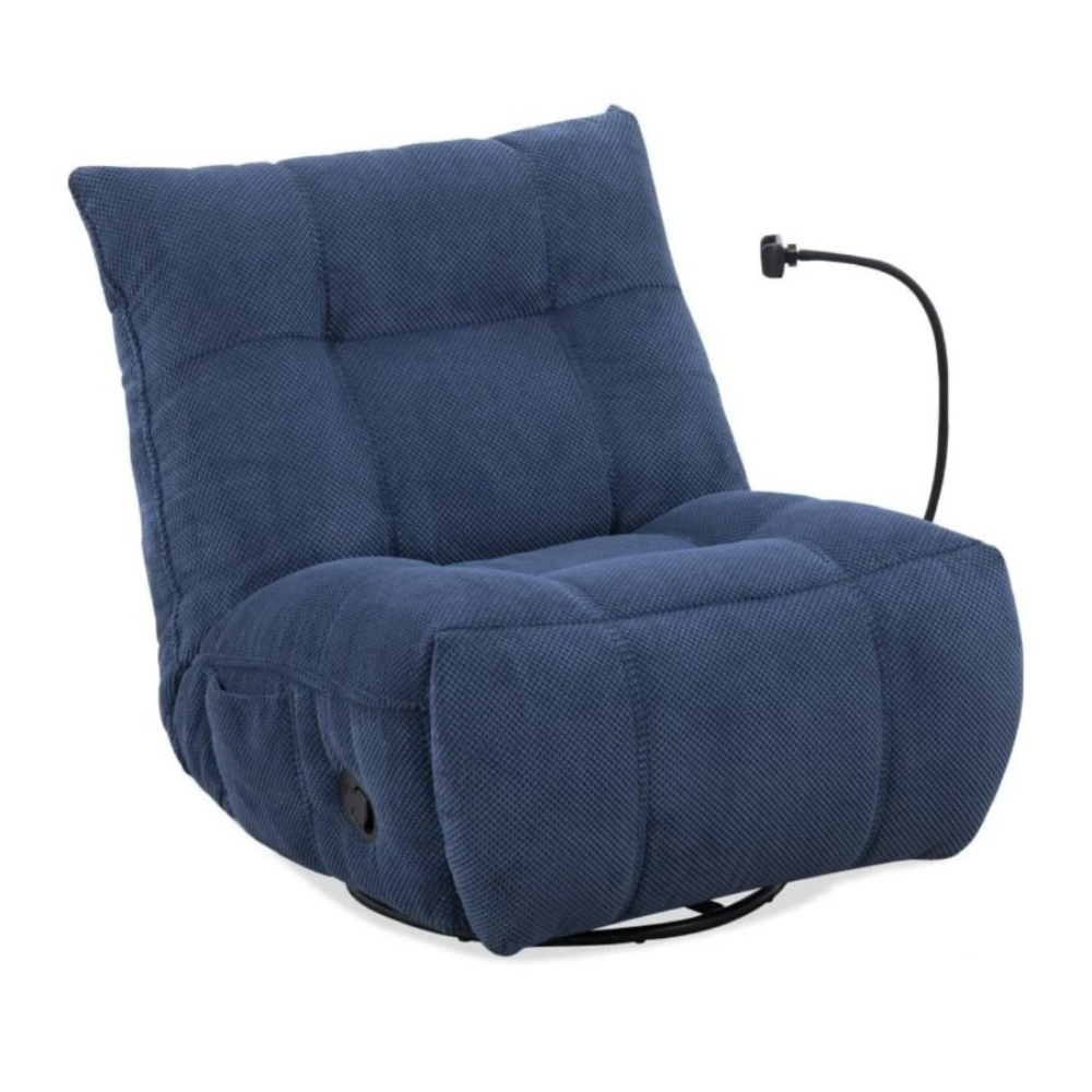 Electric Rocking Recliner Fabric Sofa