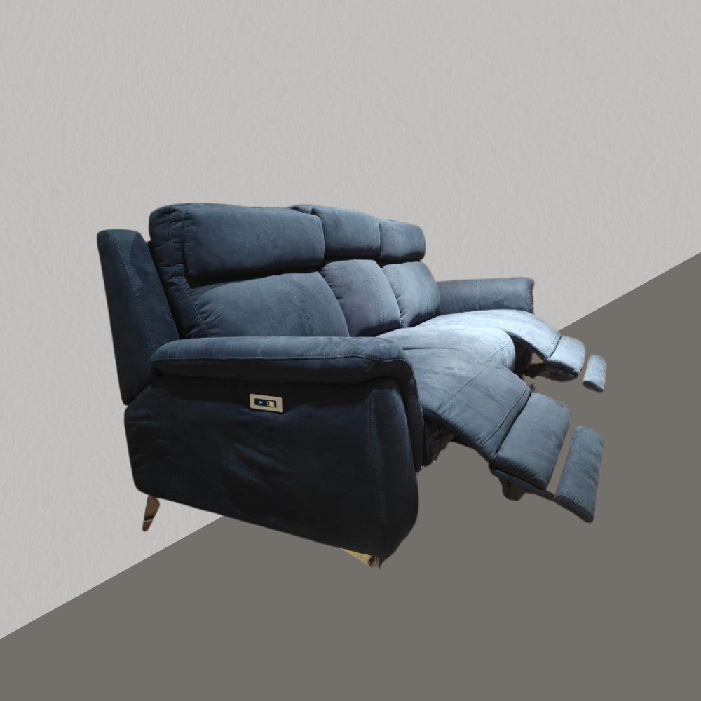 2&3 Seater Fabric Sofa Electronic Recliner