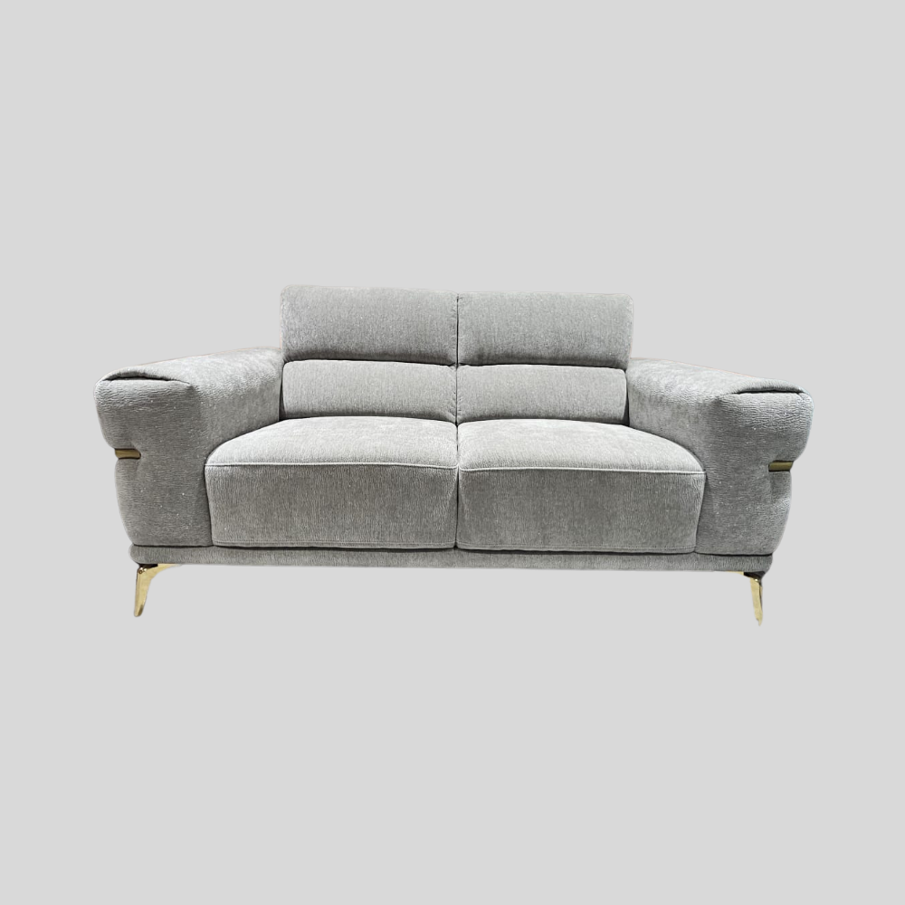 Minimalist Fabric Comfort 2-Seater Sofa