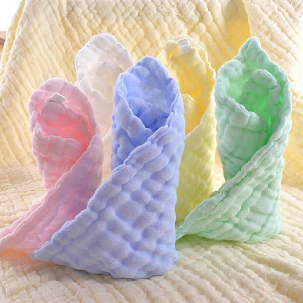 100% Cotton Baby Face,Hand and Bath Towels