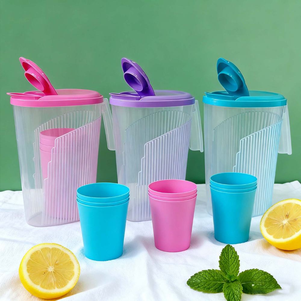 Water Jug 1.8L with 5 cups