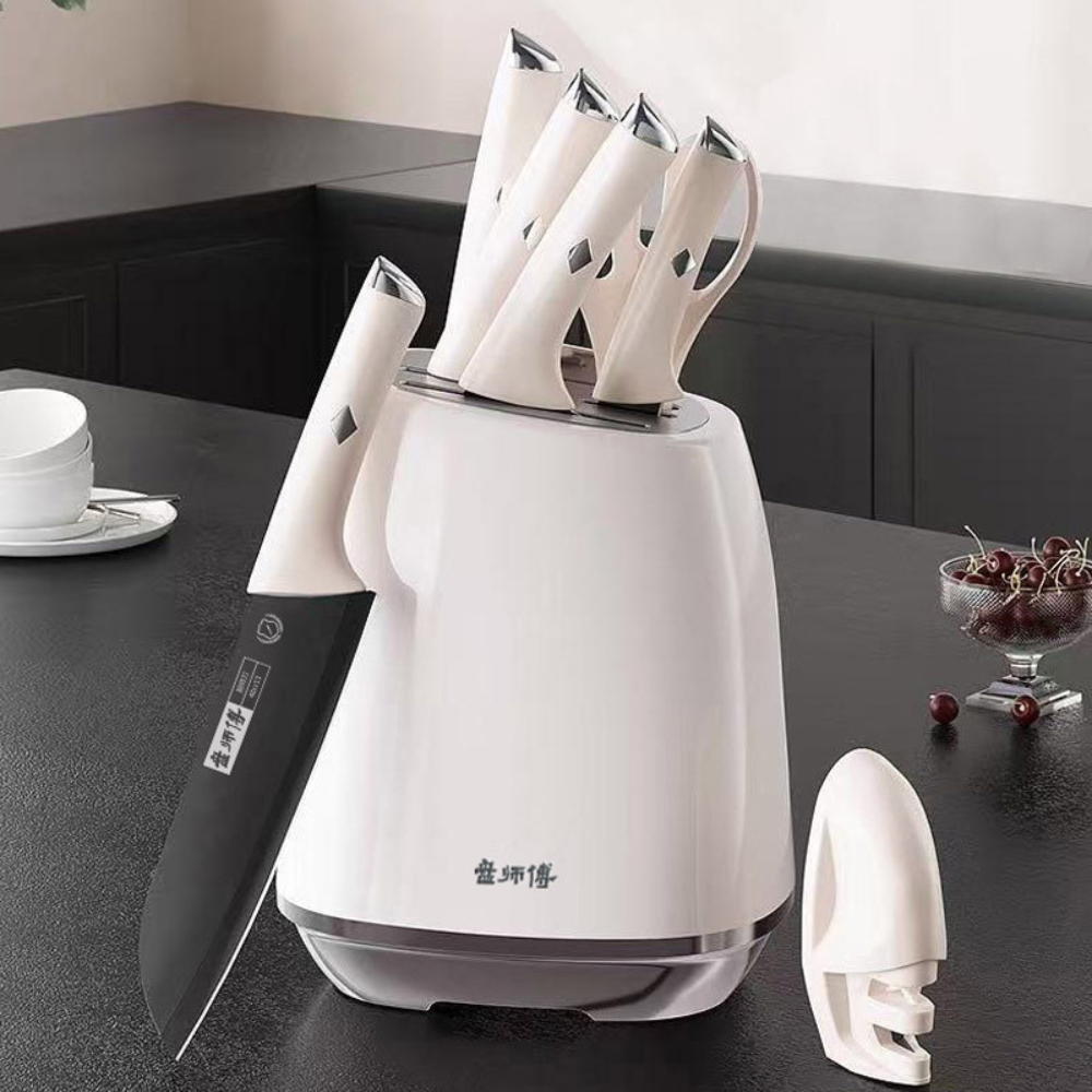 Knife set 6 pcs (5 Tools + 1 Container)