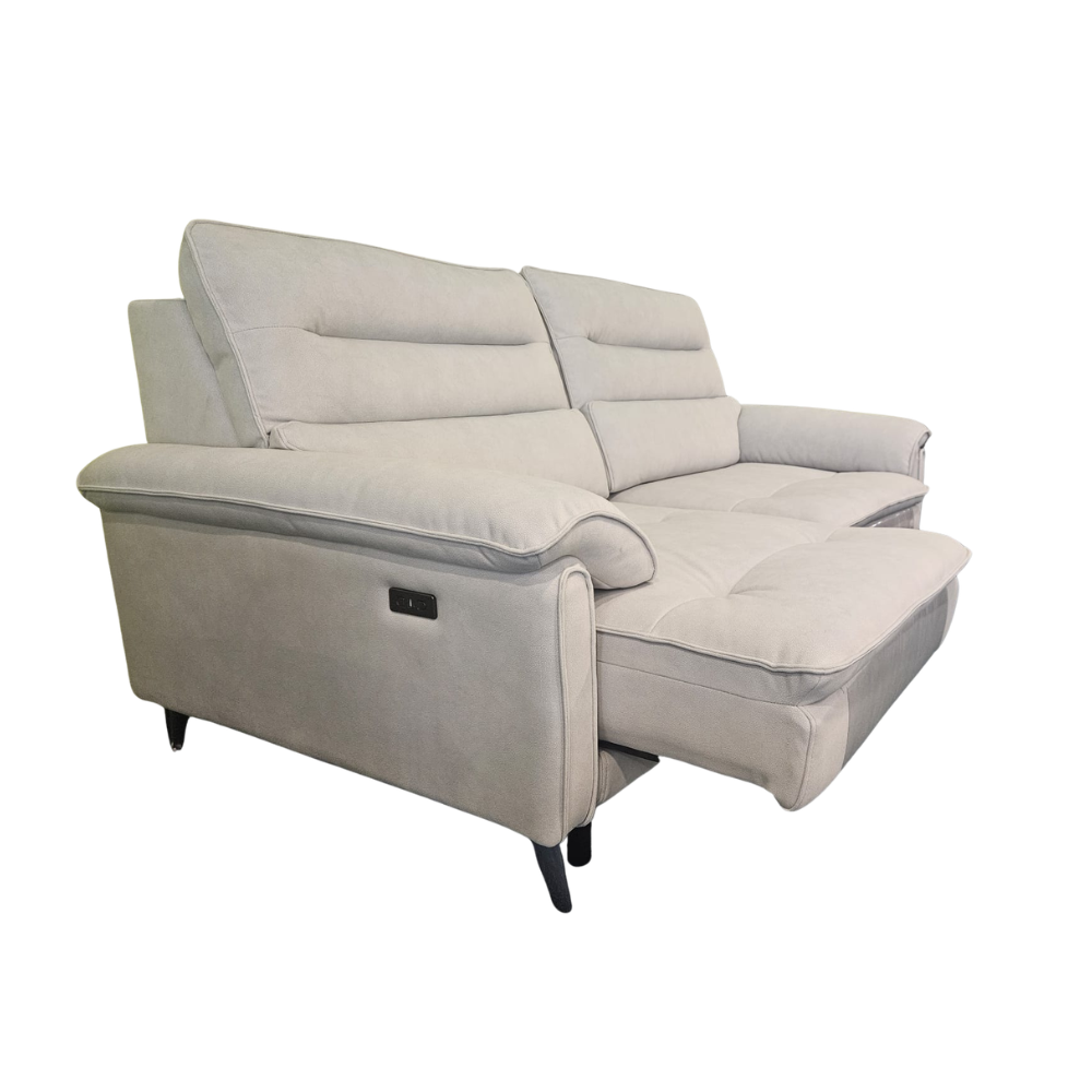 Pet Friendly Fabric 2 Seater Electric Sliding Sofa