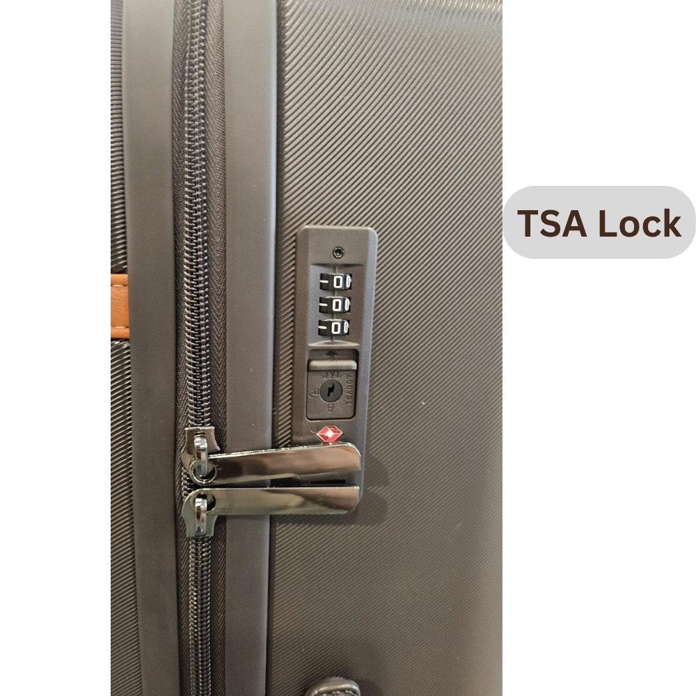 Lightweight Luggage include 3 sizes (20", 24", 28")