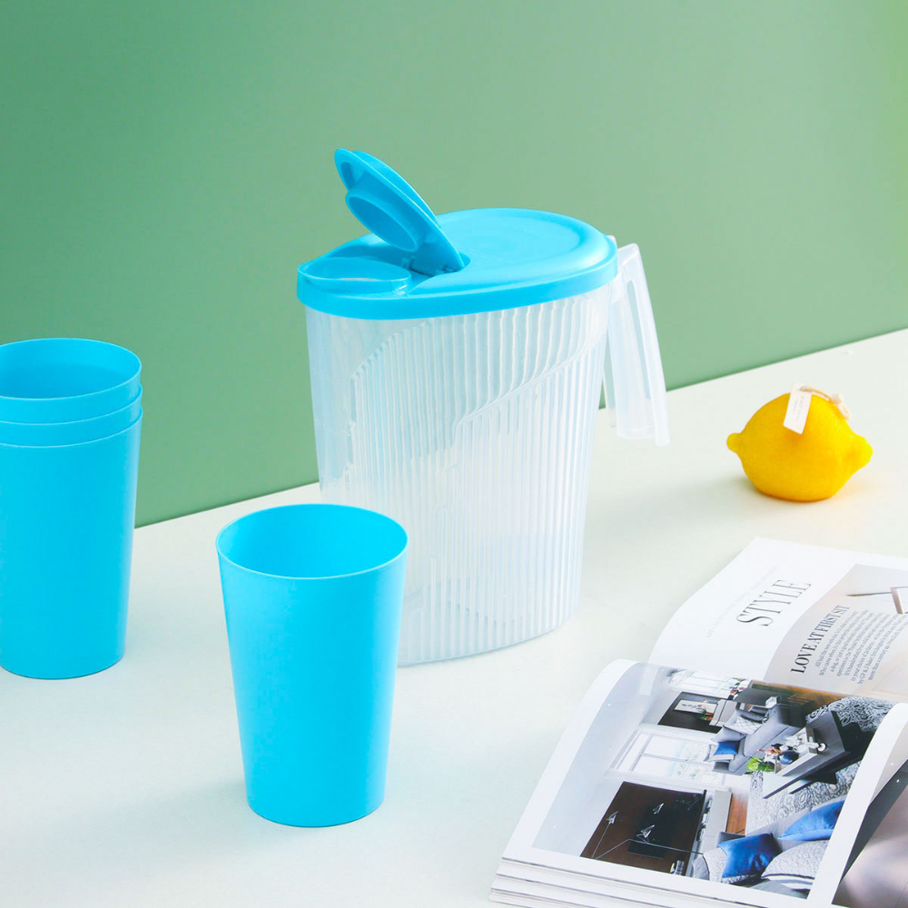 Water Jug 1.8L with 5 cups