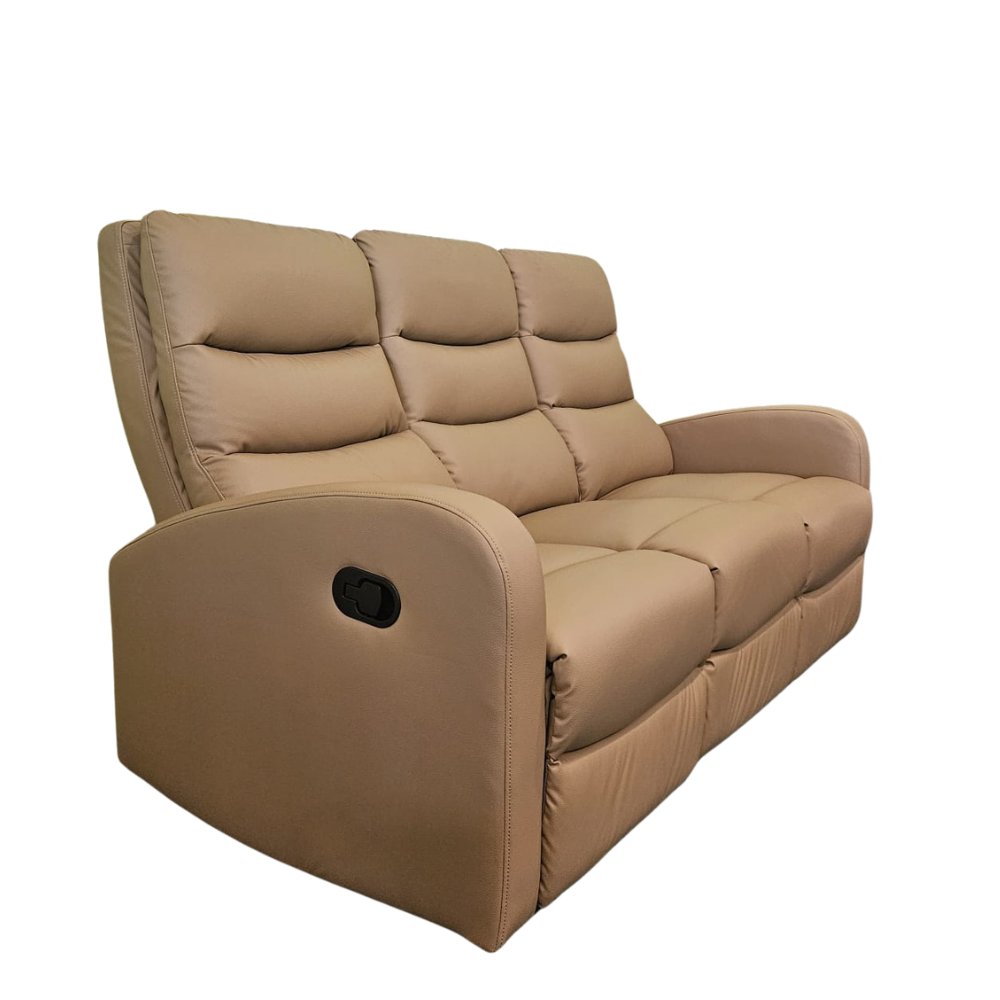 Latest Tech Leather Manual Recliner Sofa (1/2/3 Seater)
