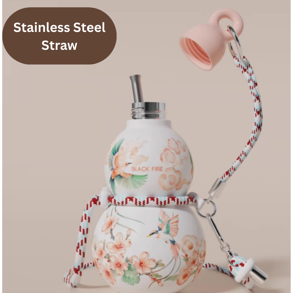 Portable Gourd Water Bottle 580ml