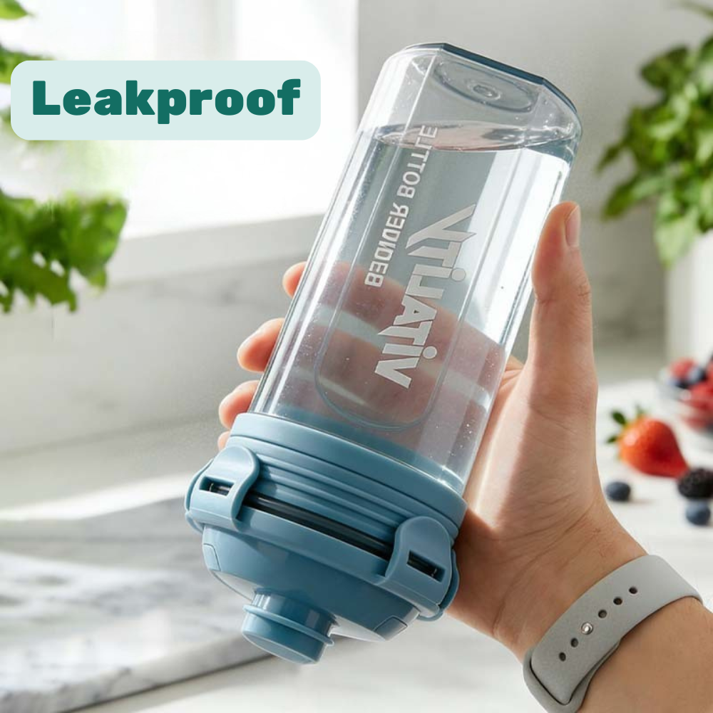 Shaker Bottle Protein and Fruit