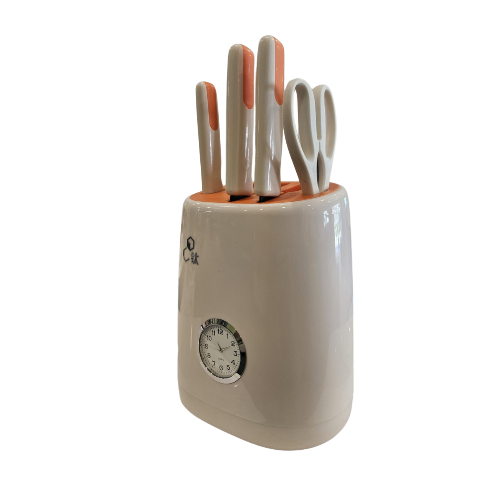 Knife set 6 pcs (5 Tools + 1 Container)