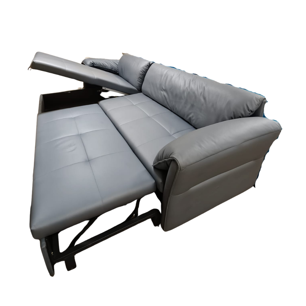 2-Seater with Chaise QUEEN Sofa Bed