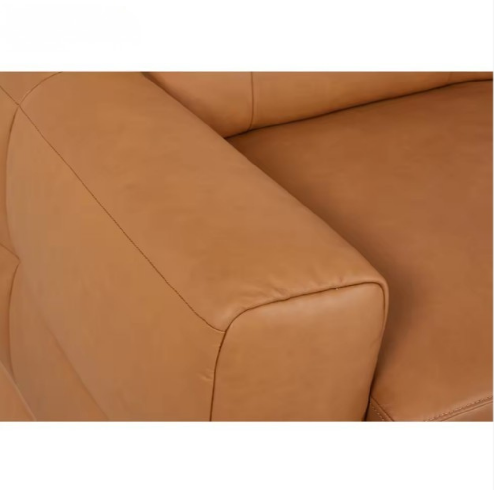 Remote Slider Leather Sofa 2 Seater