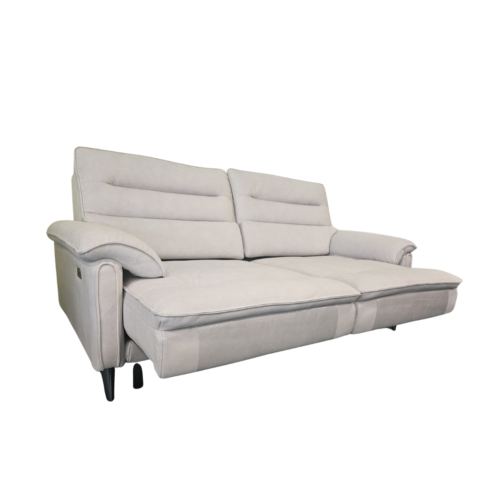 Pet Friendly Fabric 2 Seater Electric Sliding Sofa