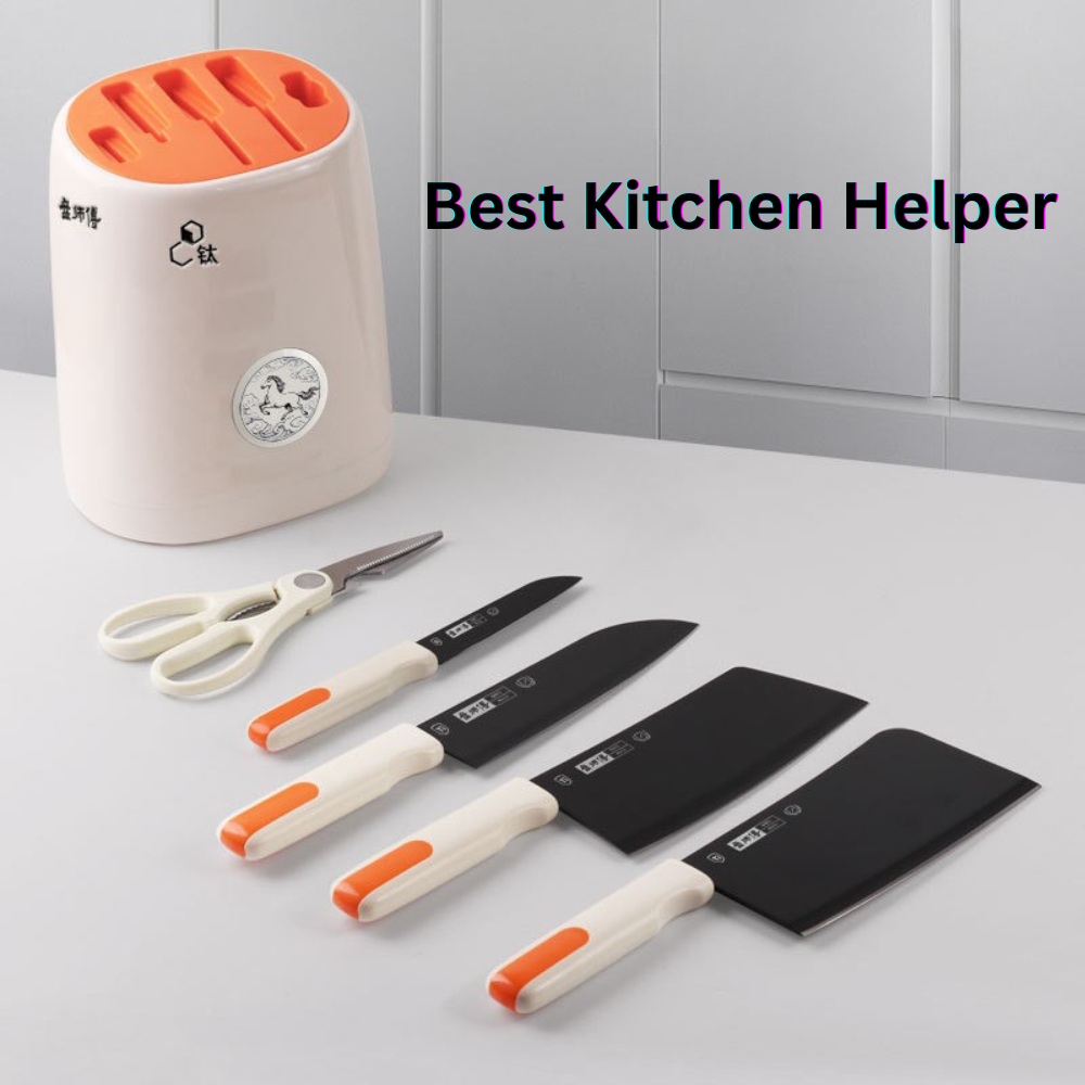 Knife set 6 pcs (5 Tools + 1 Container)
