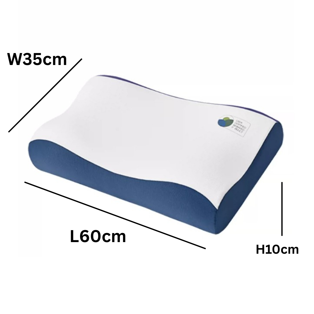 Memory Foam Pillow Support Orthopedic
