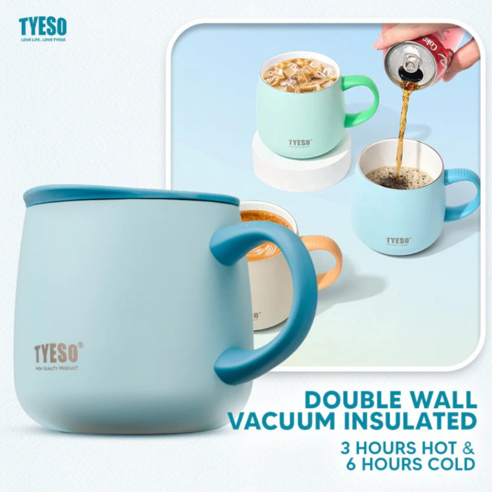 TYESO Modern Ceramic Coffee Mug 355ml