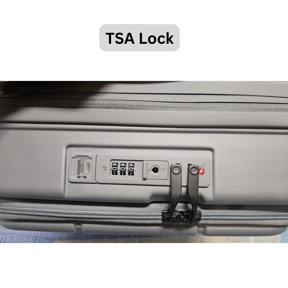 Front Open Luggage 100% Polycarbonate 20" 24" 28"
