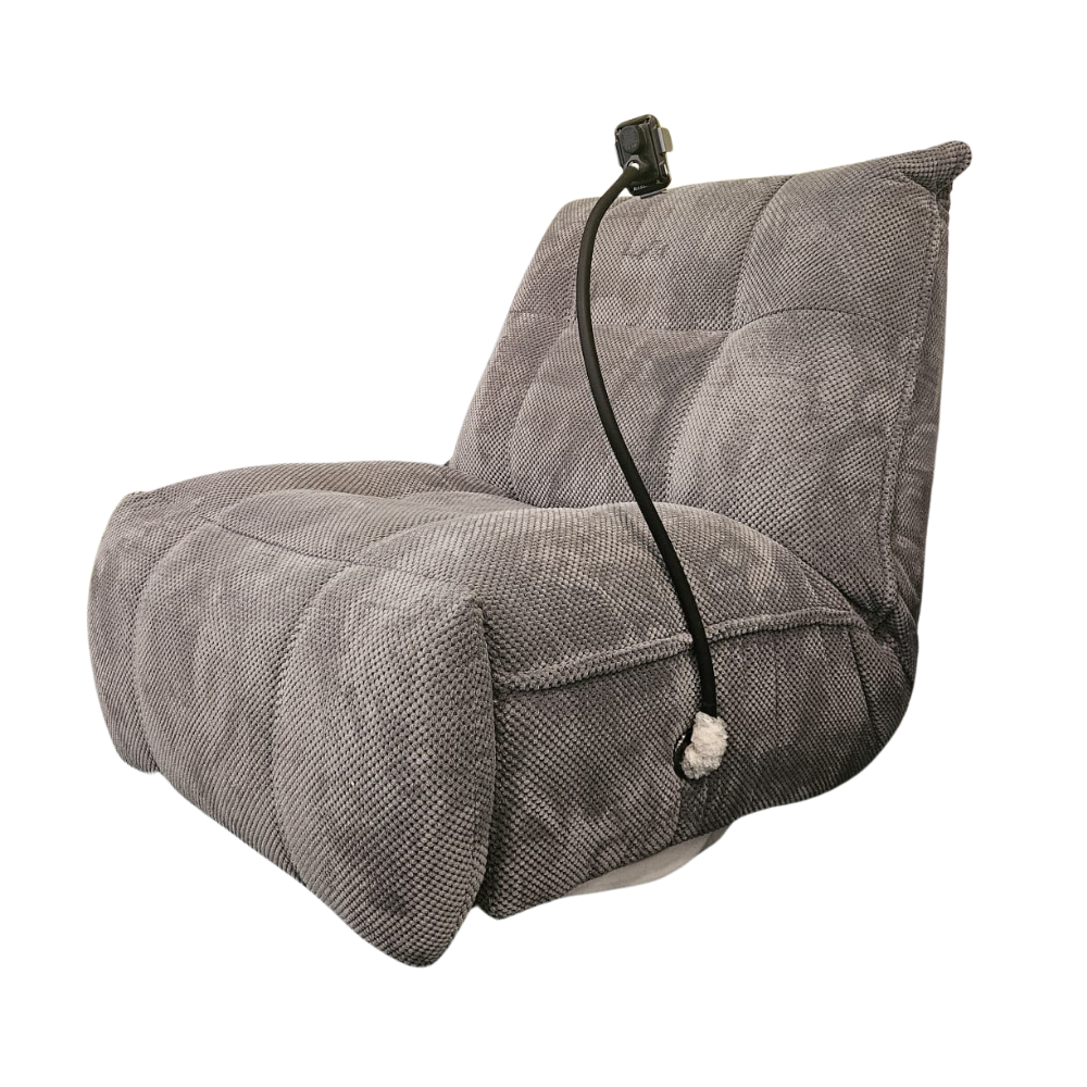 Electric Rocking Recliner Fabric Sofa