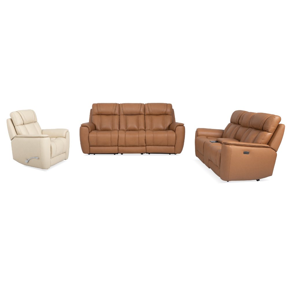 Genuine Leather Power Reclining Modular Sofa 1,2,3 Seaters