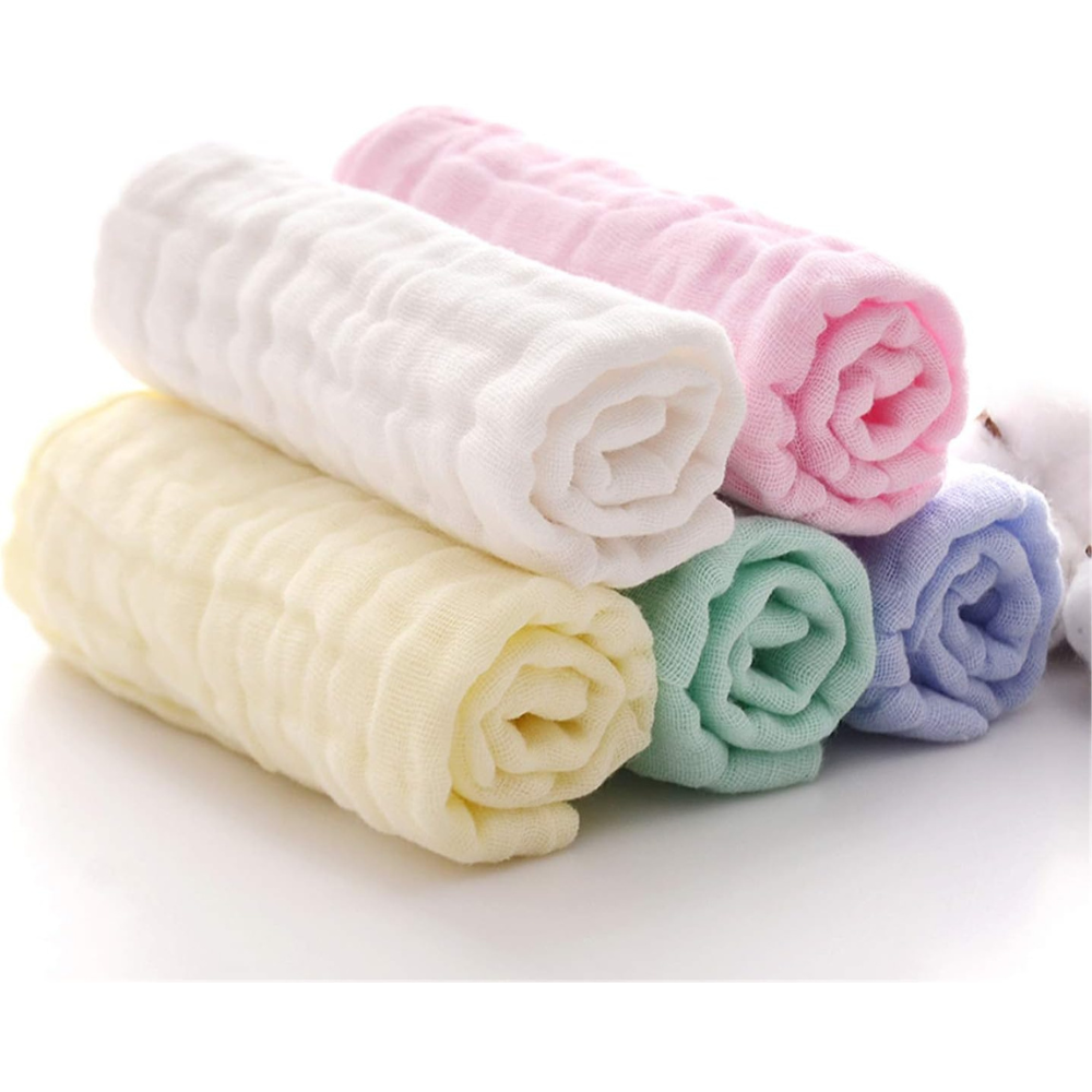 100% Cotton Baby Face,Hand and Bath Towels