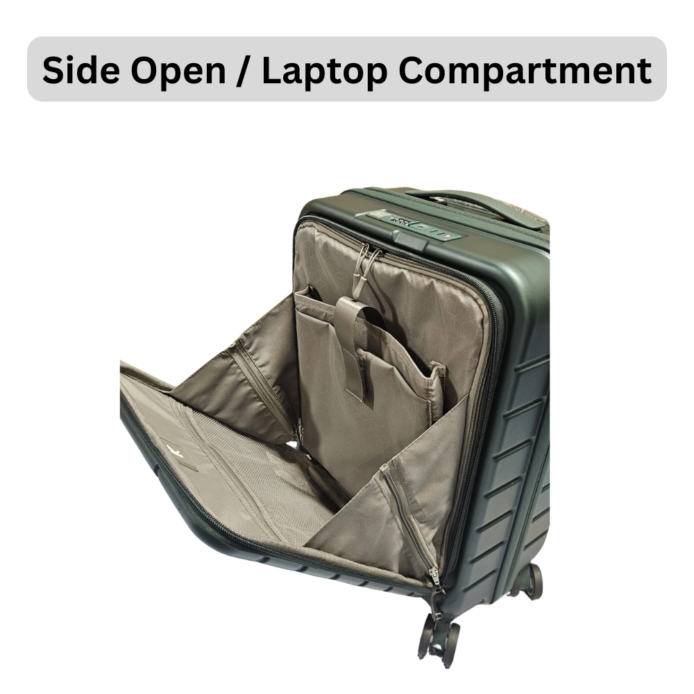 Front Open Luggage 100% Polycarbonate 20" 24" 28"