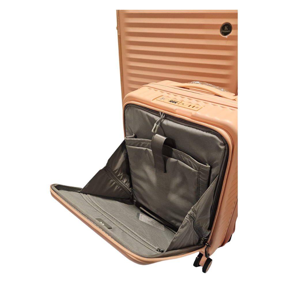 Expandable luggage Front Open Luggage 20/24/28 inch